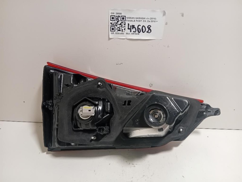 Fanale POST DX 26550 Nissan Qashqai I 2010
