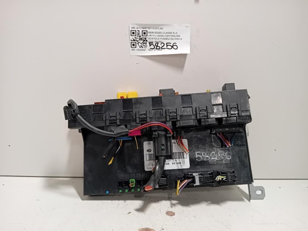 Centralina Scatola Fusibili A1715451301 Mercedes Classe SLK R171 2004