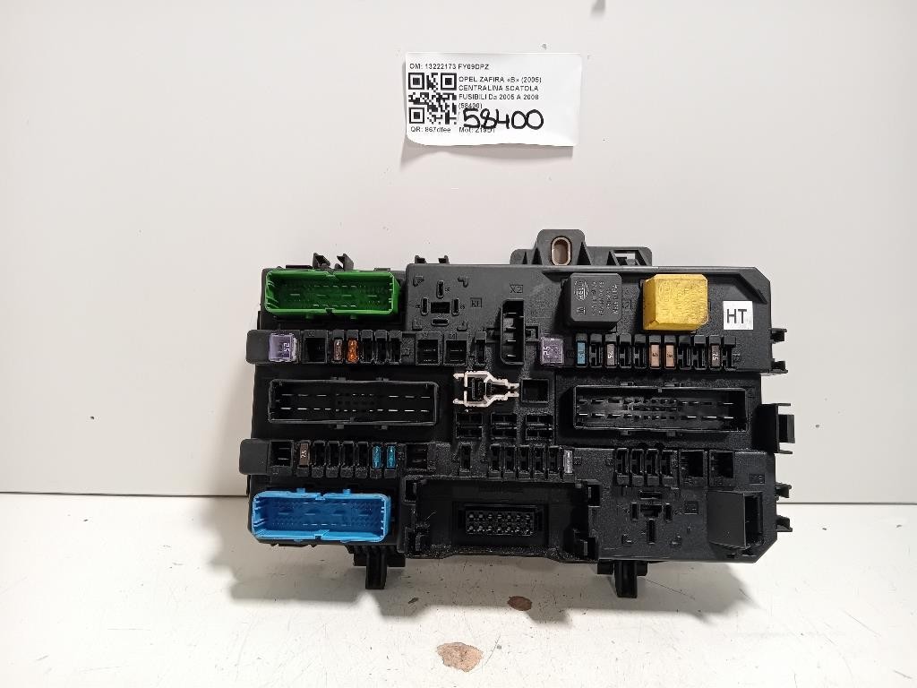 Centralina Scatola Fusibili 13222173 Opel Zafira B 2005