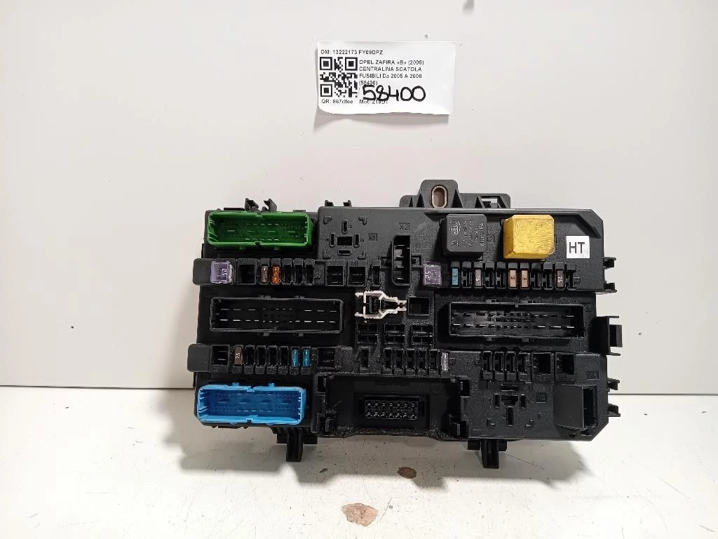 Centralina Scatola Fusibili 13222173 Opel Zafira B 2005