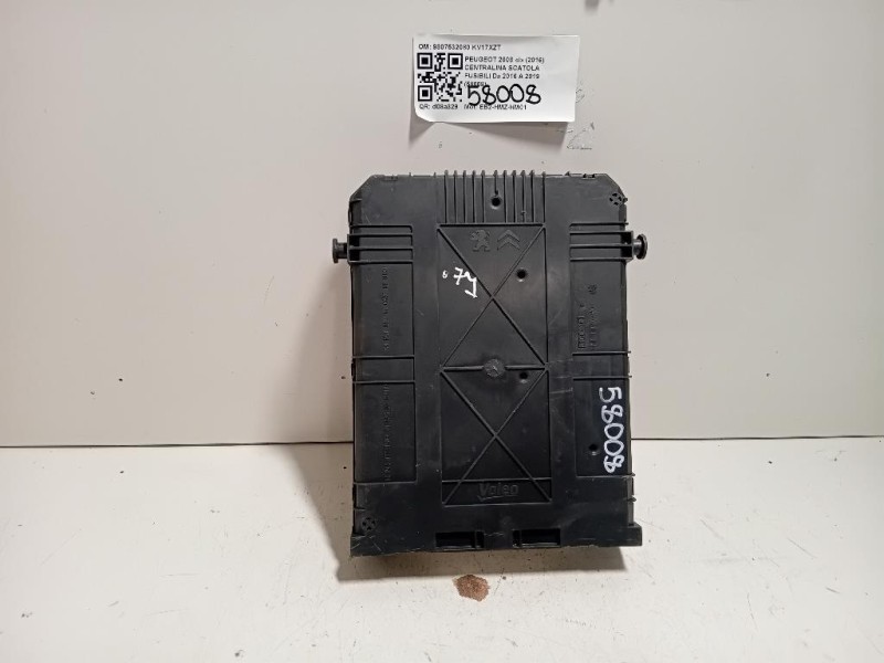 Centralina Scatola Fusibili 9807532080 Peugeot 2008 I 2016
