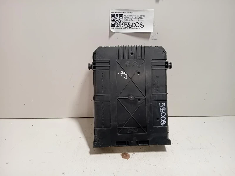 Centralina Scatola Fusibili 9807532080 Peugeot 2008 I 2016