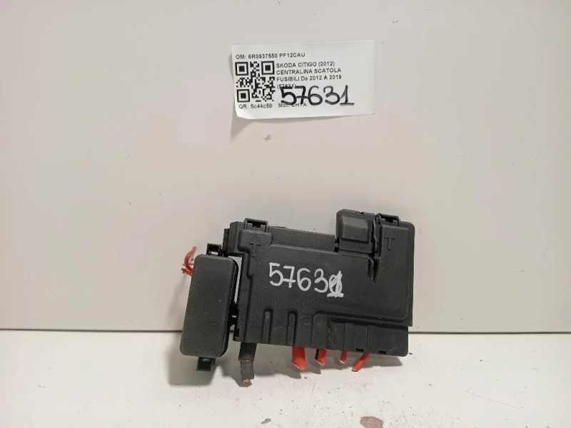Centralina Scatola Fusibili 6R0937550 Skoda Citigo 2012