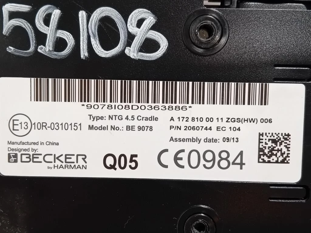 Centralina Sistema DI Navigazione A1728100011 Mercedes Classe A W176 2013