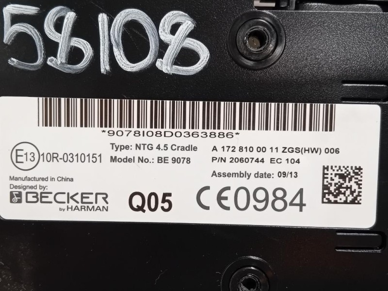 Centralina Sistema DI Navigazione A1728100011 Mercedes Classe A W176 2013