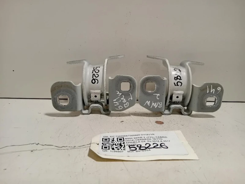 Cerniera Tetto Apribile DX KIT 73009597300960 Bmw Serie 2 F23 Cabrio 2014