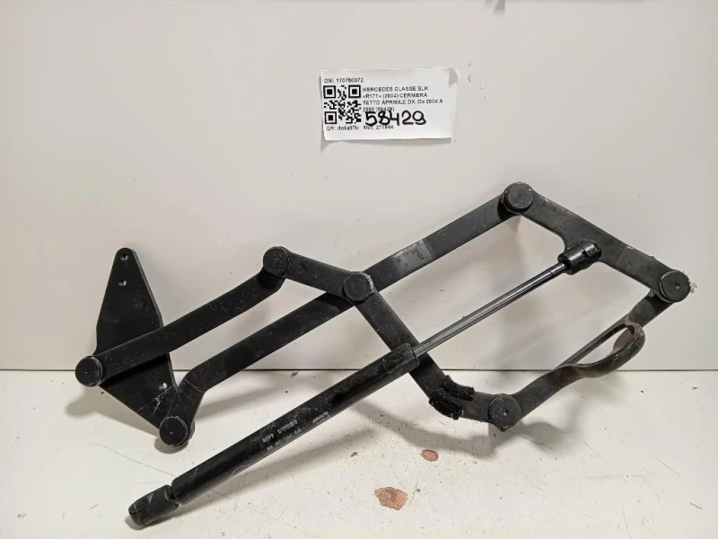 Cerniera Tetto Apribile DX 170750072 Mercedes Classe SLK R171 2004