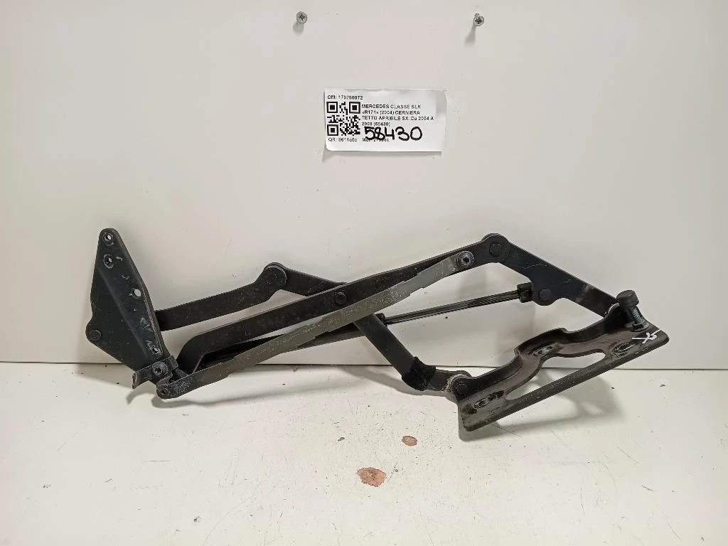 Cerniera Tetto Apribile SX 170750072 Mercedes Classe SLK R171 2004