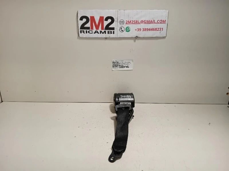Cintura DI Sicurezza Sedile ANT DX 626832200A Bmw Serie 2 F23 Cabrio 2014