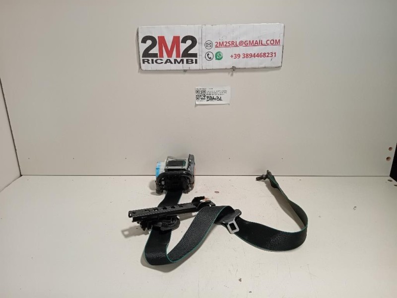 Cintura DI Sicurezza Sedile ANT DX 307539410 Mercedes Classe A W176 2015