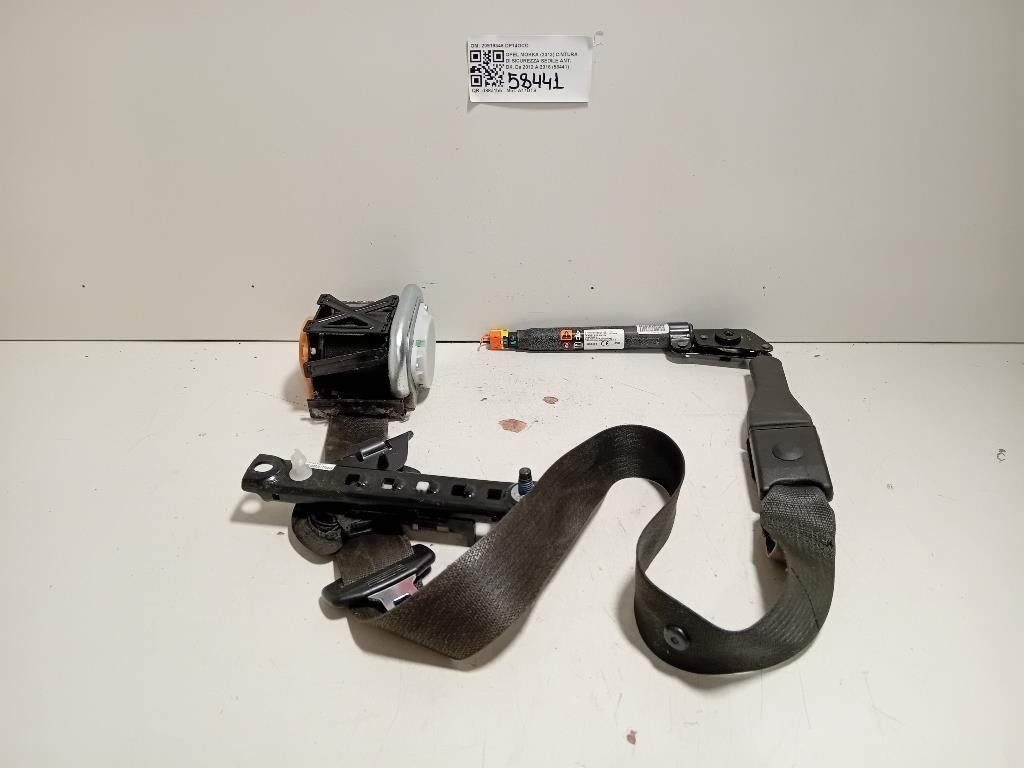 Cintura DI Sicurezza Sedile ANT DX 20919346 Opel Mokka 2013