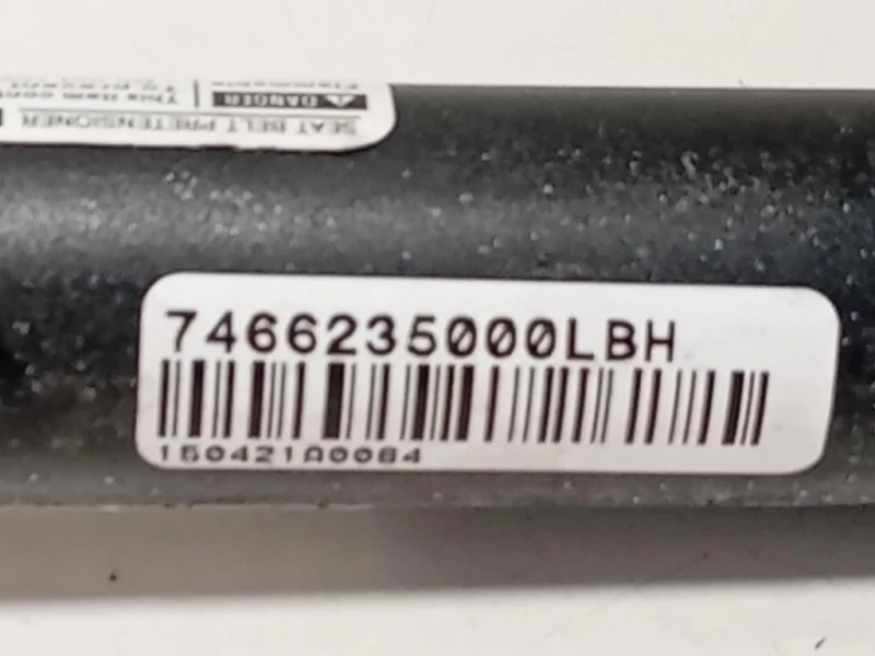 Cintura DI Sicurezza Sedile ANT DX 7460235400 Ssangyong Tivoli 2015