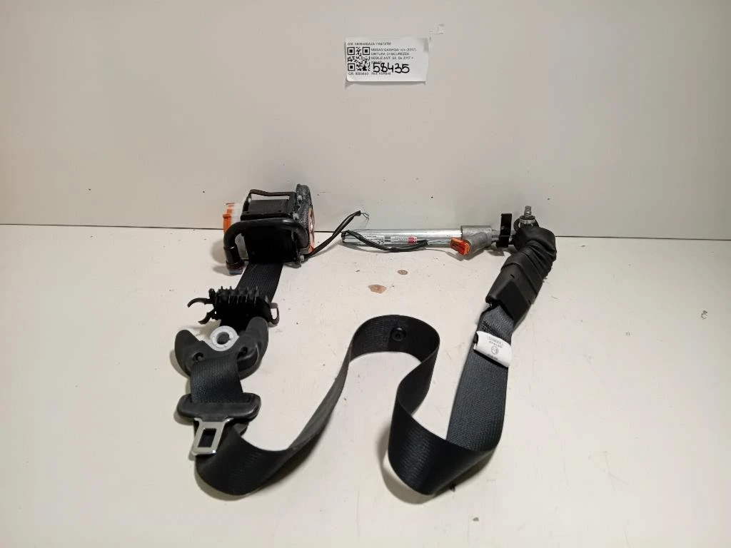 Cintura DI Sicurezza Sedile ANT SX 868844EA2A Nissan Qashqai II 2017