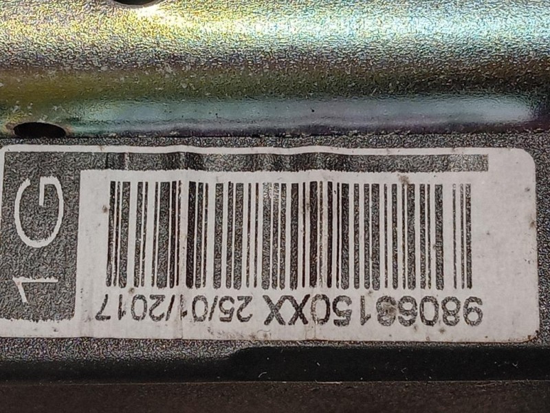 Cintura DI Sicurezza Sedile ANT SX 98063150XX Peugeot 2008 I 2016