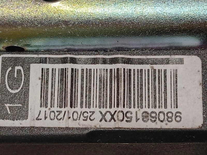 Cintura DI Sicurezza Sedile ANT SX 98063150XX Peugeot 2008 I 2016