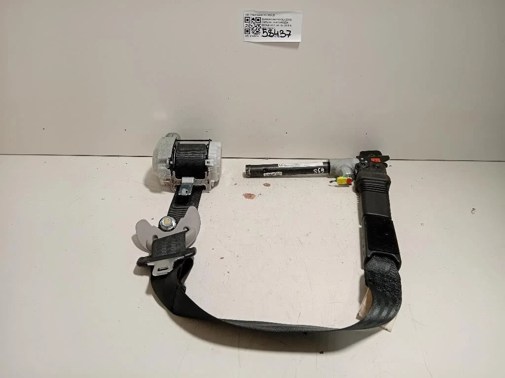 Cintura DI Sicurezza Sedile ANT SX 7460135400 Ssangyong Tivoli 2015