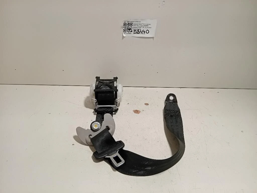 Cintura DI Sicurezza Sedile POST DX 7560735000 Ssangyong Tivoli 2015