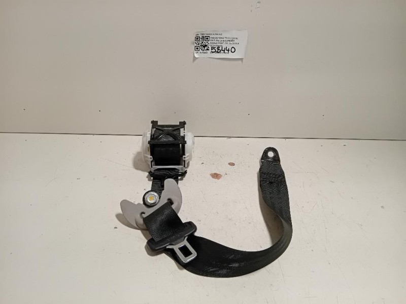 Cintura DI Sicurezza Sedile POST DX 7560735000 Ssangyong Tivoli 2015