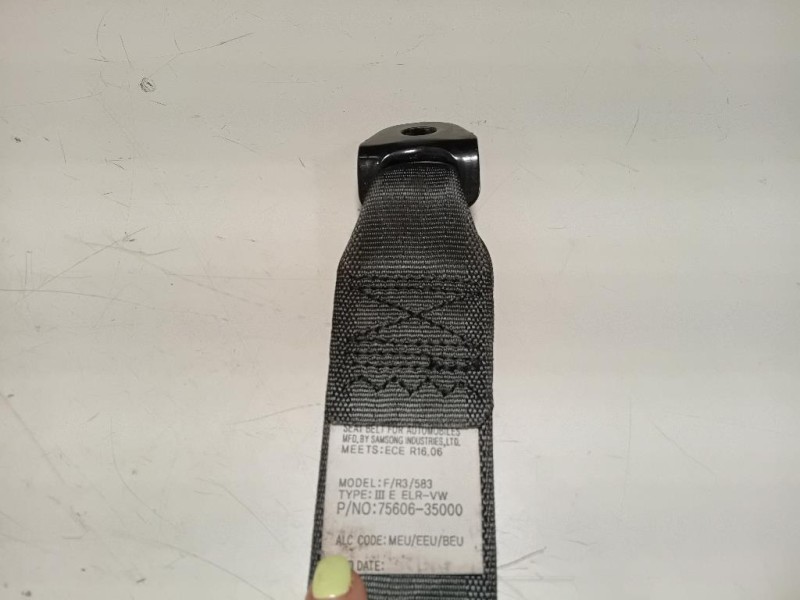 Cintura DI Sicurezza Sedile POST SX 7560635000 Ssangyong Tivoli 2015