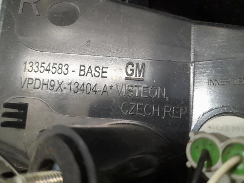 Fanale POST DX 39177858 Opel ADAM 2013