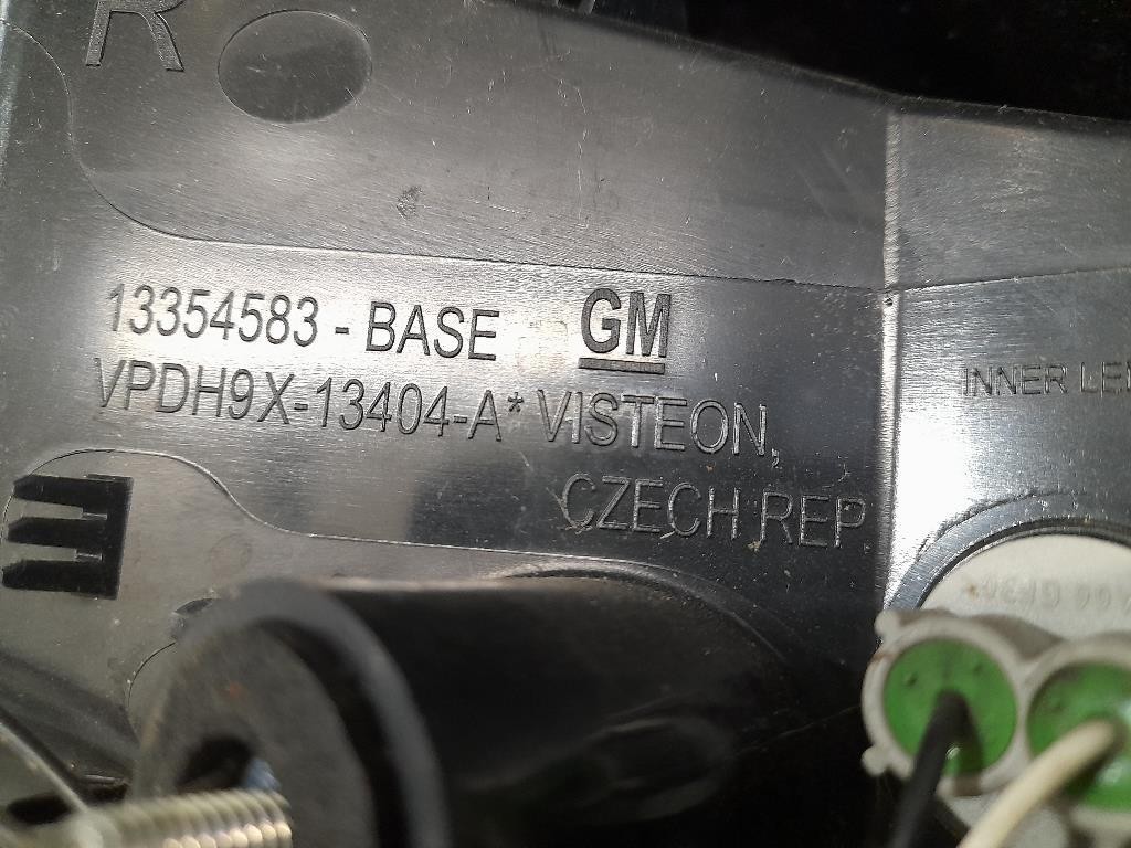 Fanale POST DX 39177858 Opel ADAM 2013