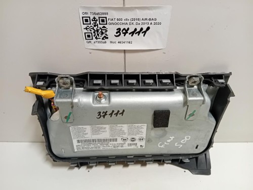 Air-bag Ginocchia DX 735452888 Fiat 500 II 2015