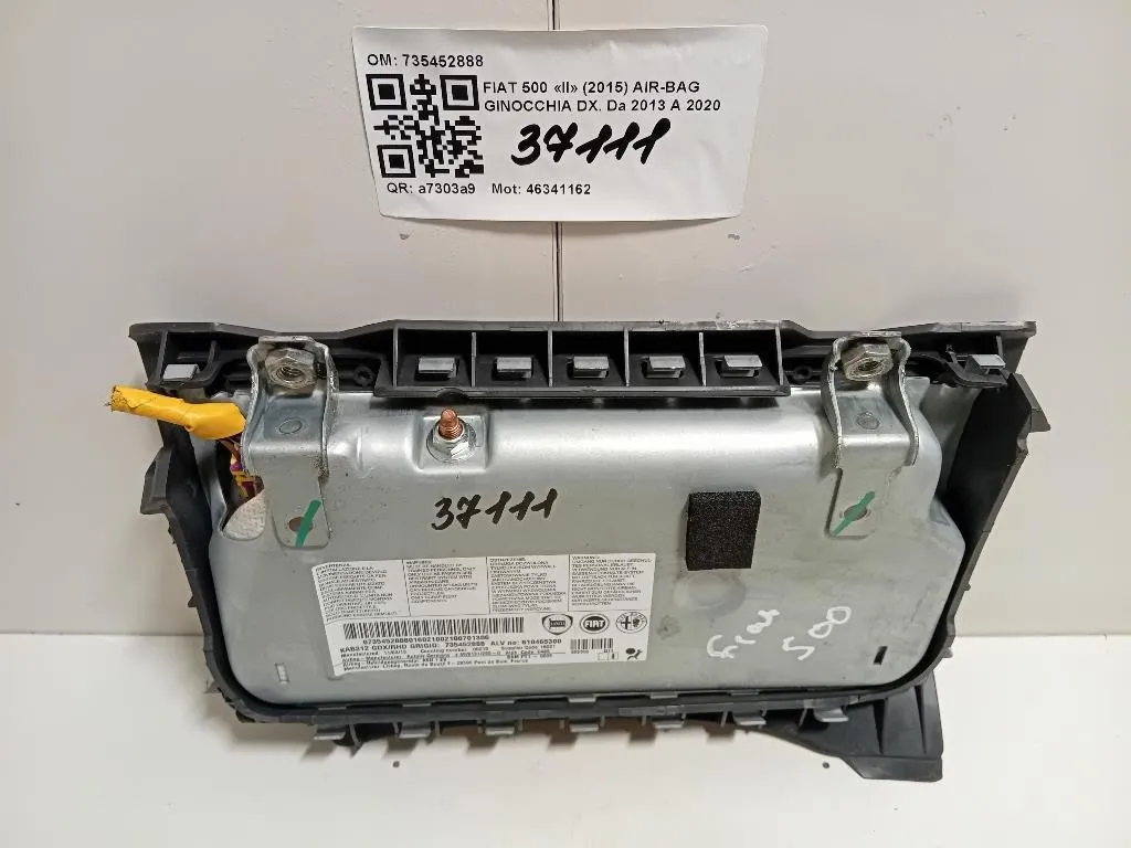 Air-bag Ginocchia DX 735452888 Fiat 500 II 2015