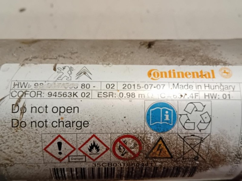 Condensatore AC 9801739380 Peugeot 308 II SW 2014
