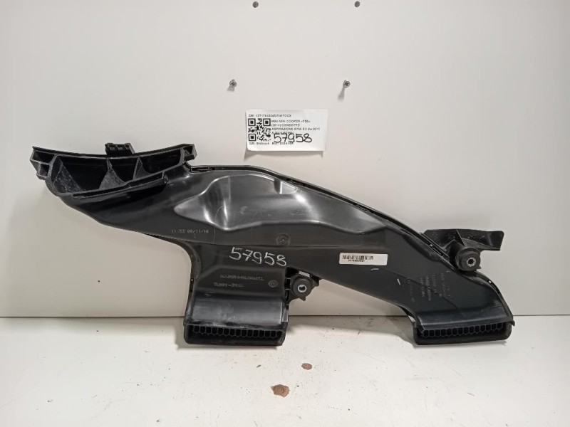 Condotto Aspirazione ARIA DX 13717645645 Mini MINI Cooper F56 2014