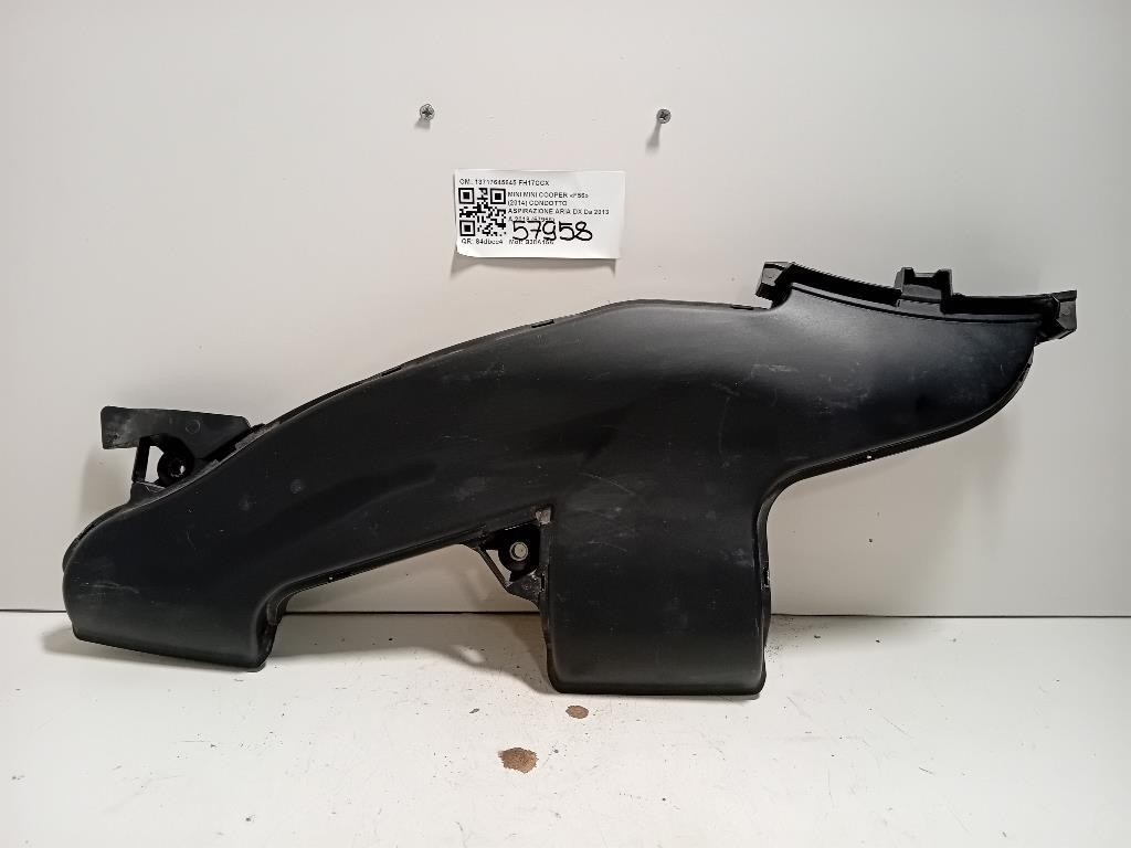 Condotto Aspirazione ARIA DX 13717645645 Mini MINI Cooper F56 2014