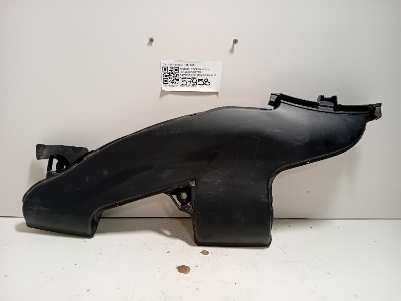 Condotto Aspirazione ARIA DX 13717645645 Mini MINI Cooper F56 2014