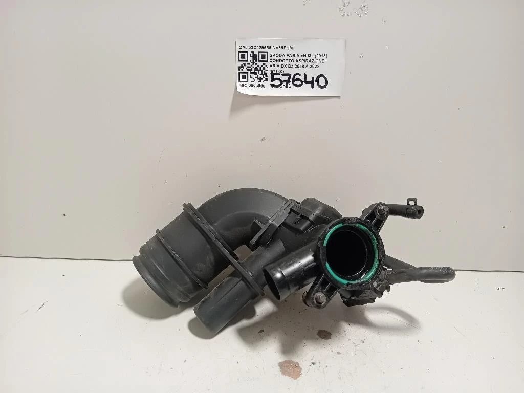 Condotto Aspirazione ARIA DX 03C129656 Skoda Fabia NJ3 2018