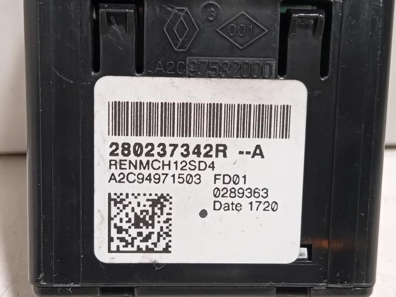 Connettore USB 280237342R Renault Mégane IV 2016