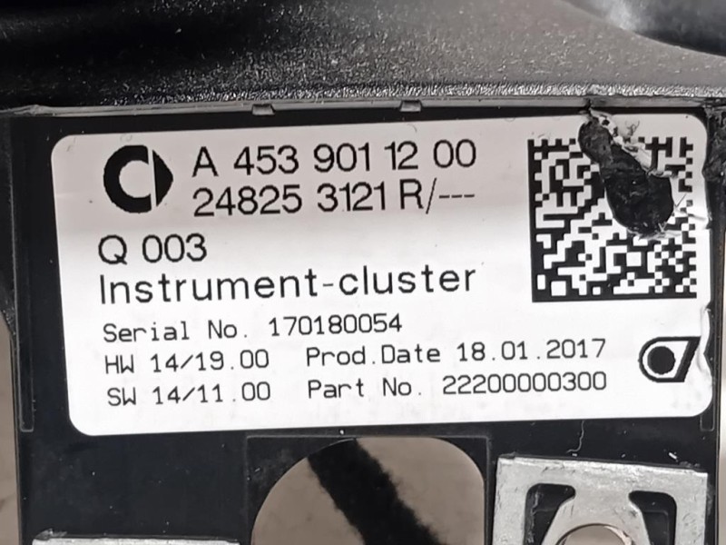 Contagiri A4539011200 Smart Forfour 453 2015