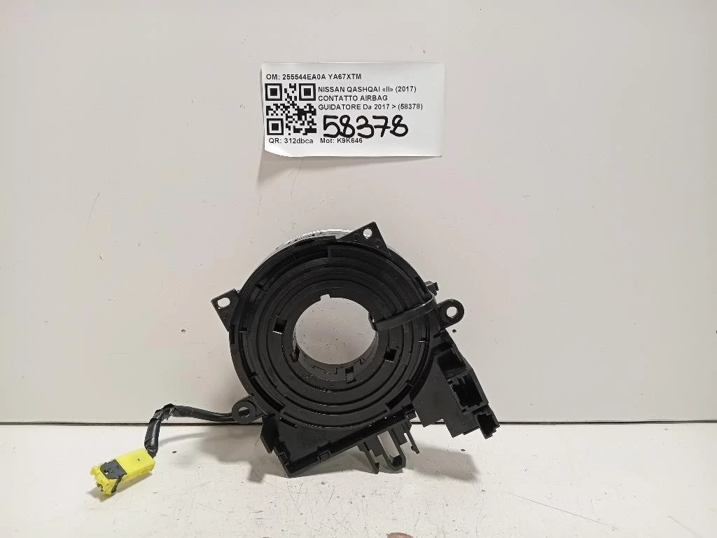 Contatto Airbag Guidatore 255544EA0A Nissan Qashqai II 2017