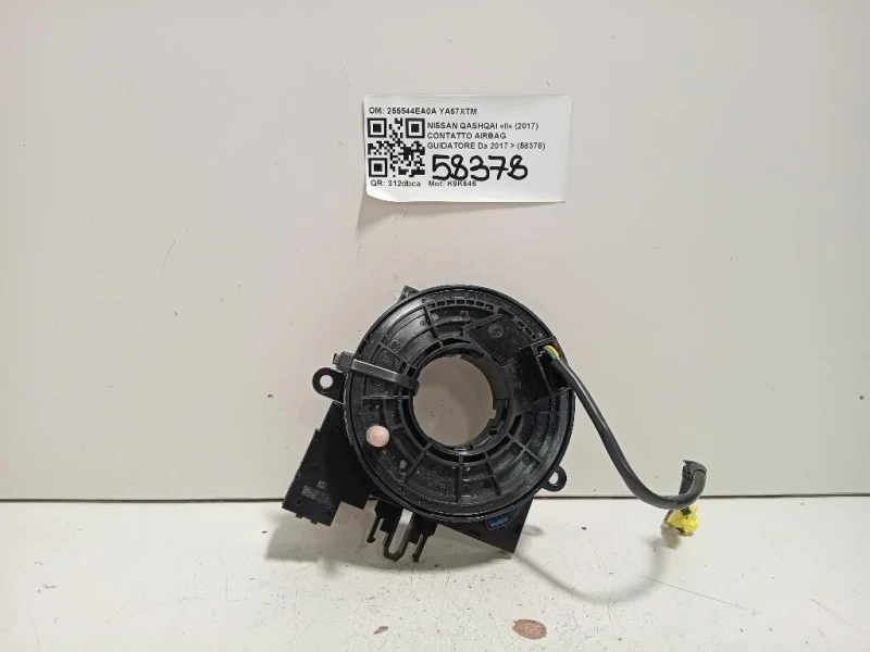 Contatto Airbag Guidatore 255544EA0A Nissan Qashqai II 2017