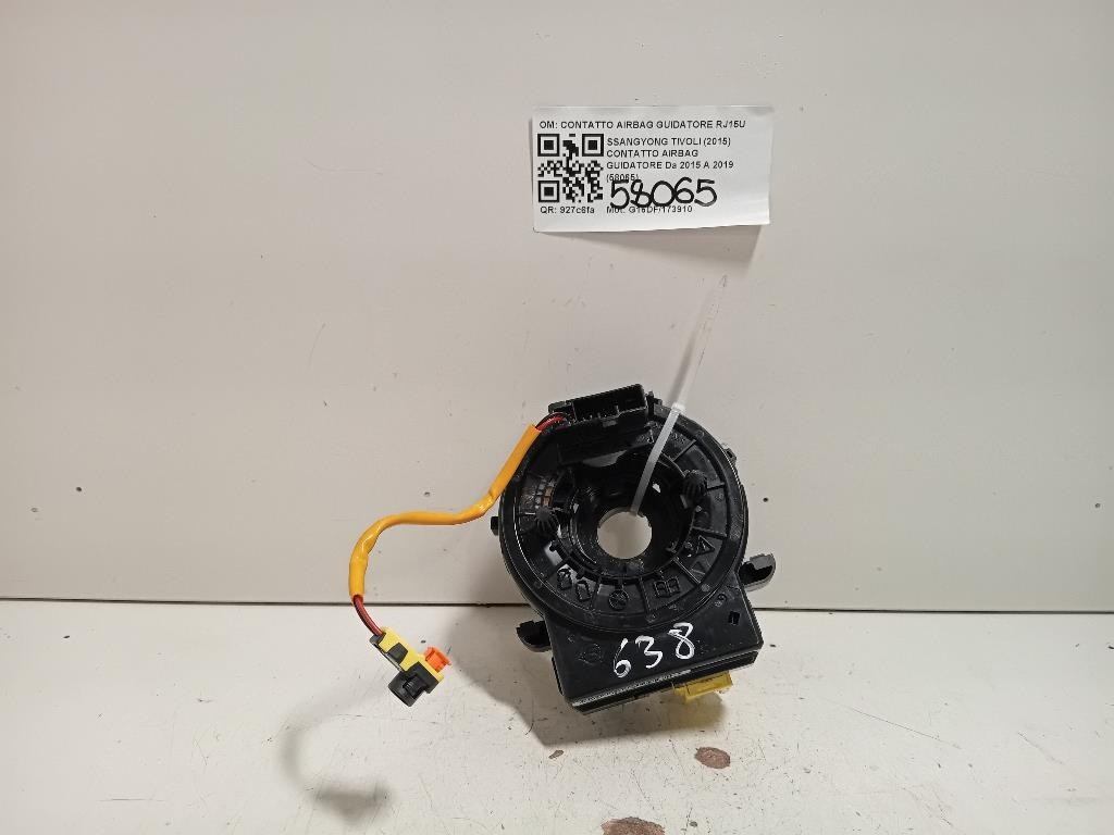 Contatto Airbag Guidatore CONTATTO AIRBAG GUIDATORE Ssangyong Tivoli 2015