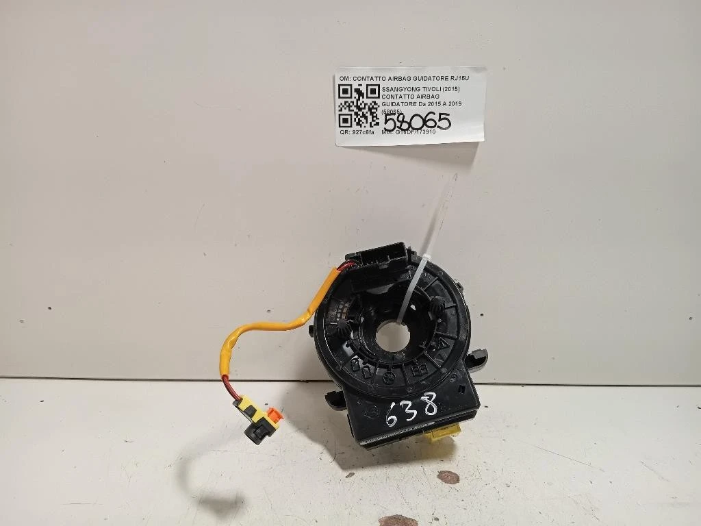 Contatto Airbag Guidatore CONTATTO AIRBAG GUIDATORE Ssangyong Tivoli 2015