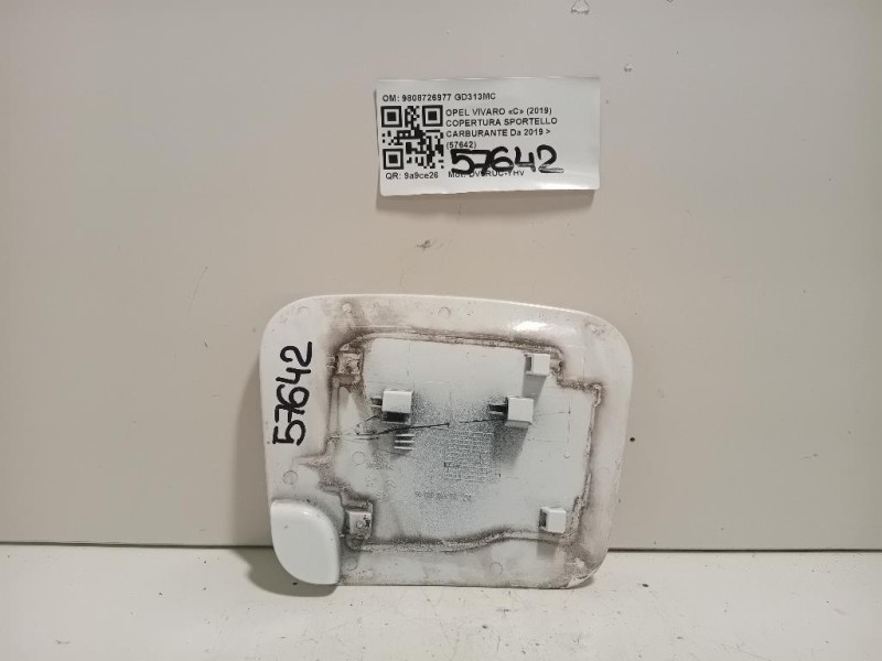 Copertura Sportello Carburante 9808726977 Opel Vivaro C 2019