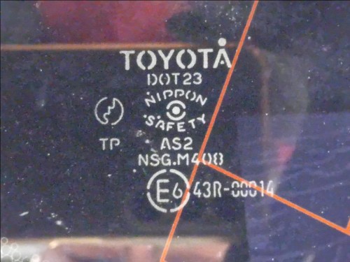 Cristallo Fisso Parafango POST DX 6271060761 Toyota Landcruiser 120 2003