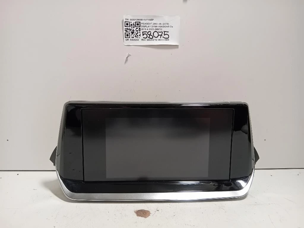 Display DI Navigazione 9838129680 Peugeot 2008 II 2020