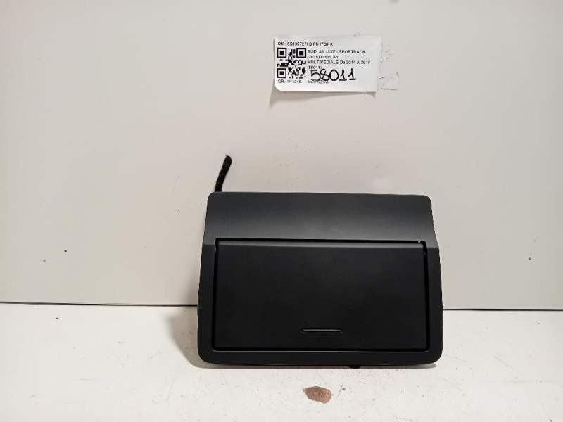 Display Multimediale 8X0857273B Audi A1 8XF Sportback 2015