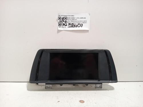 Display Multimediale 927039204 Bmw Serie 1 F20 Berlina 2012