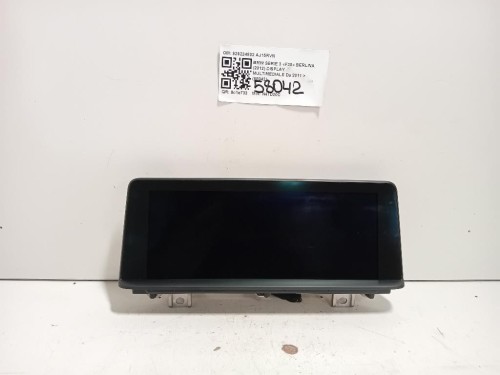 Display Multimediale 929224802 Bmw Serie 3 F30 Berlina 2012
