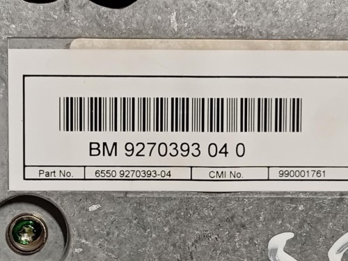 Display Multimediale 9270393 Bmw Serie 3 F30 Berlina 2012