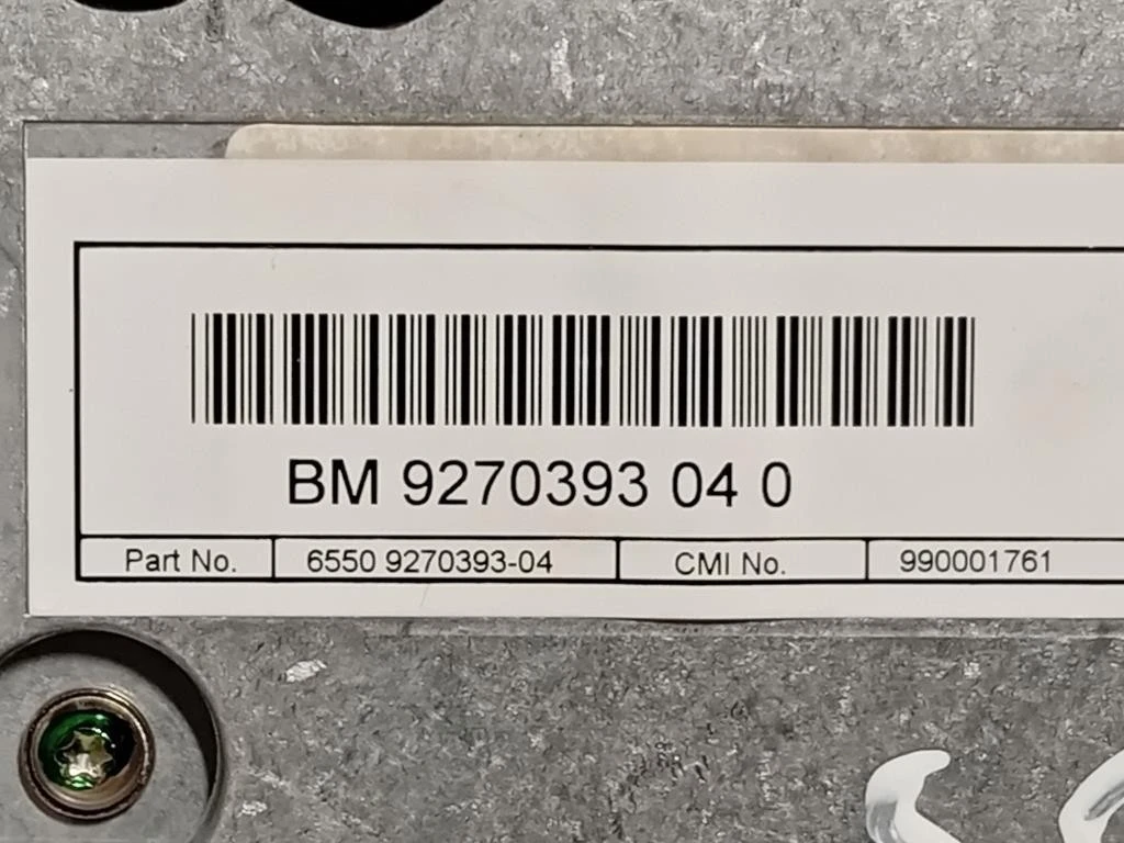 Display Multimediale 9270393 Bmw Serie 3 F30 Berlina 2012