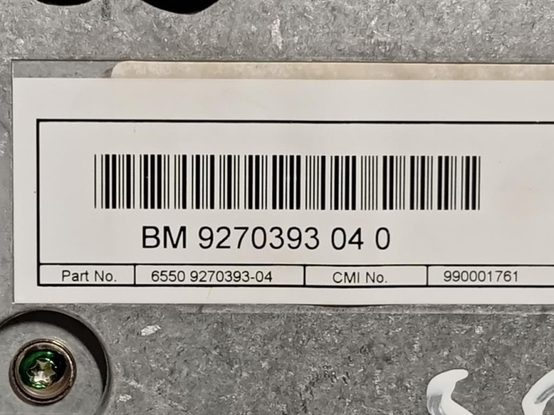 Display Multimediale 9270393 Bmw Serie 3 F30 Berlina 2012
