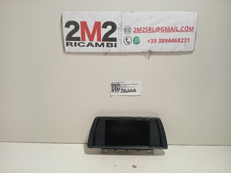 Display Multimediale 9270393 Bmw Serie 3 F30 Berlina 2012