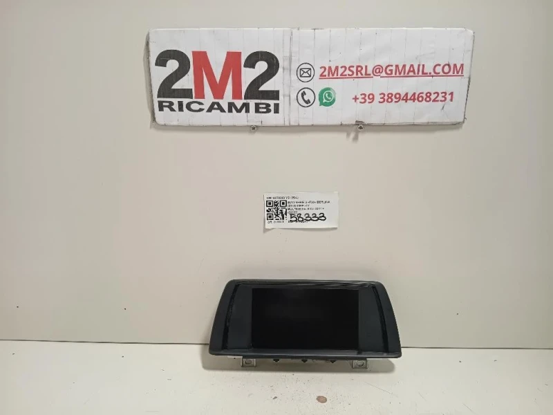 Display Multimediale 9270393 Bmw Serie 3 F30 Berlina 2012