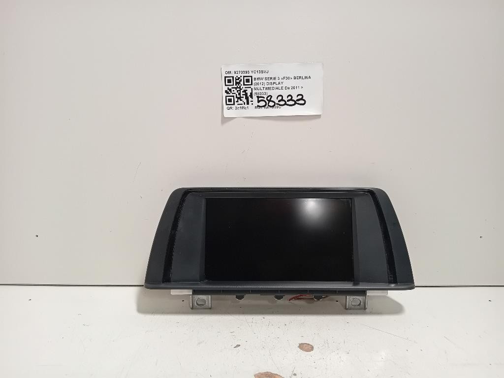 Display Multimediale 9270393 Bmw Serie 3 F30 Berlina 2012